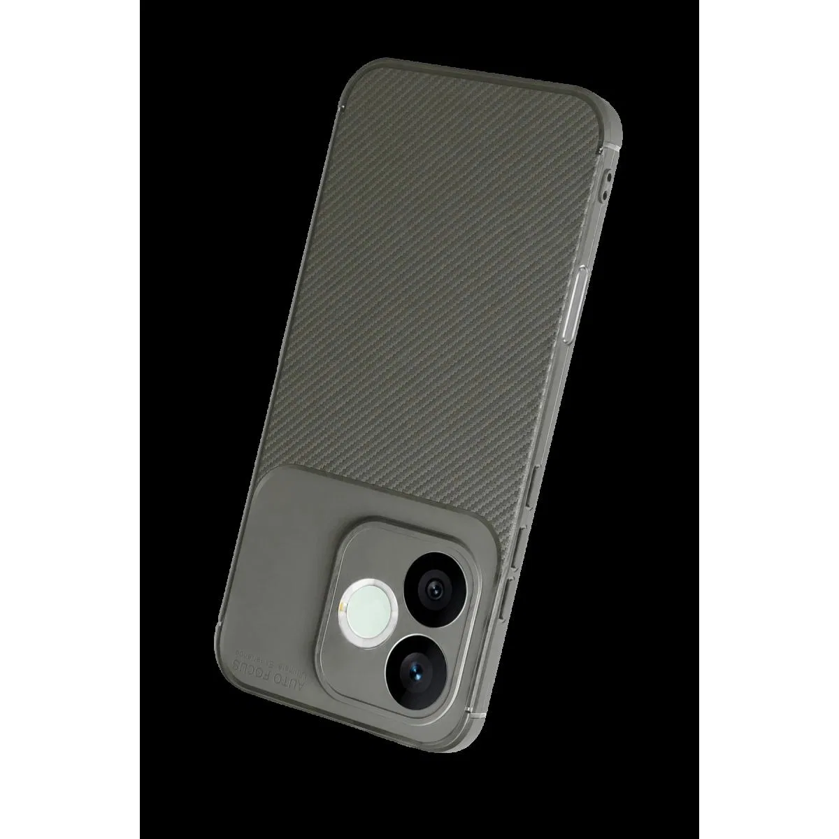 Huawei Honor 600 Lite Auto Focus Karbon Kapak - Gri görsel 3