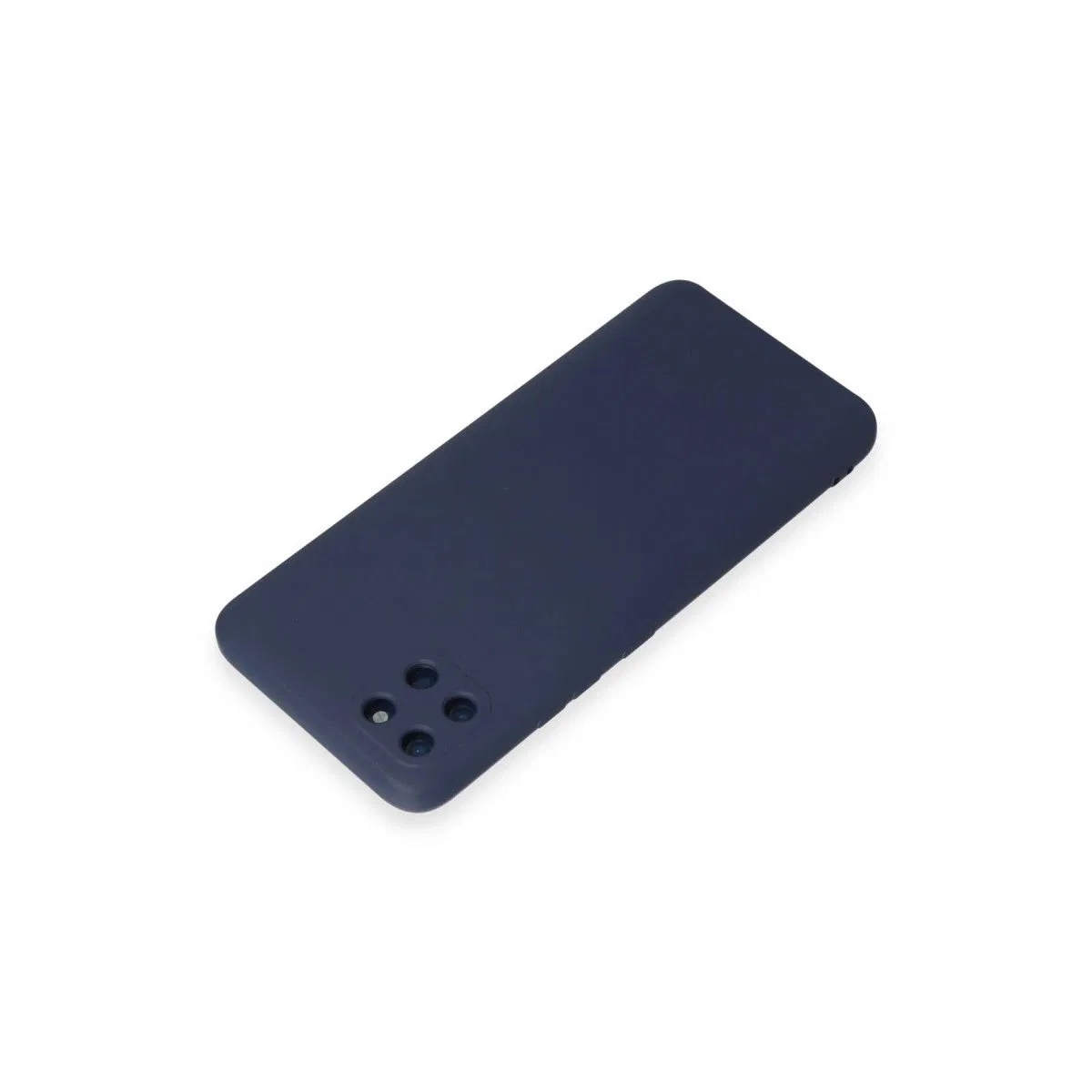 Realme C11 Kılıf Nano İçi Kadife Silikon - Lacivert görsel 3