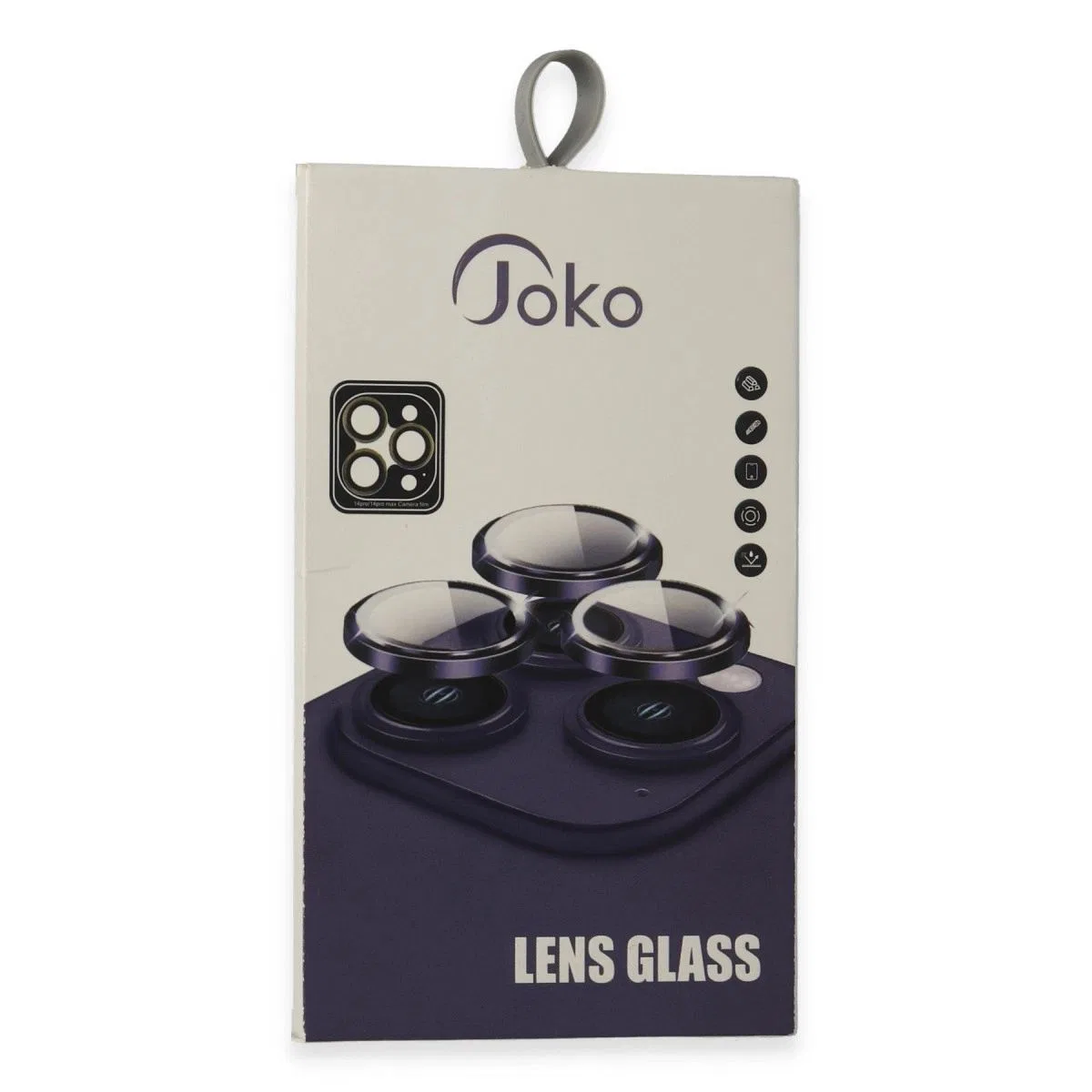 Joko Apple İphone 15 Pro Max Pvd Metal Kamera Lens - Siyah görsel 3