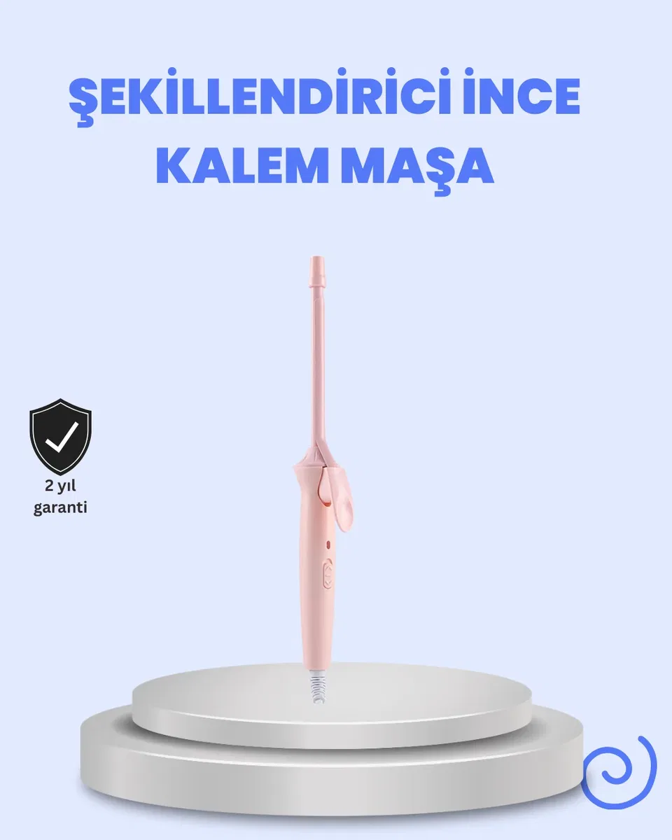 Seramik Kaplamalı İnce Saç Maşası 130°C Sabit Isı