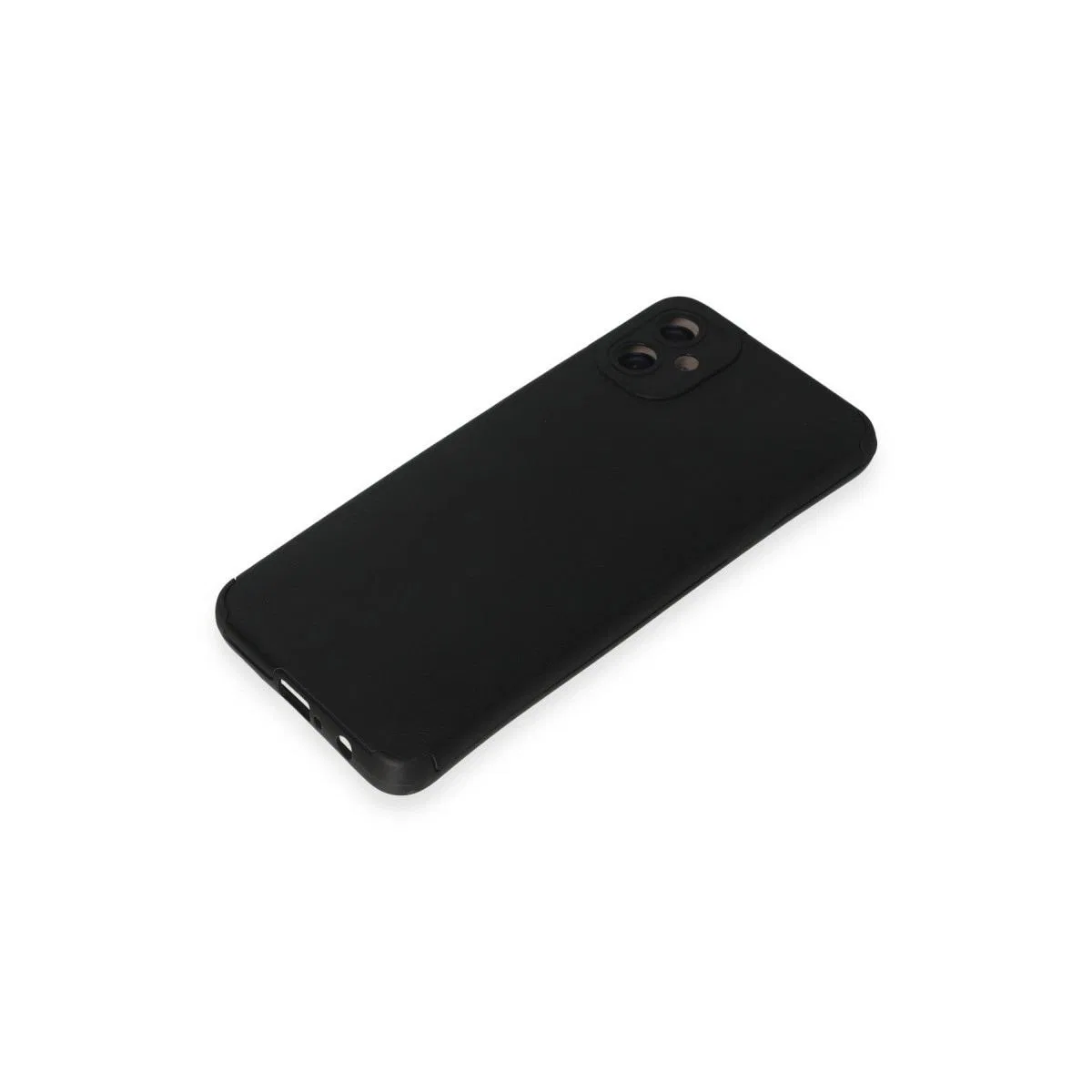 Samsung Galaxy A05 Kılıf Loop Deri Silikon - Siyah görsel 4
