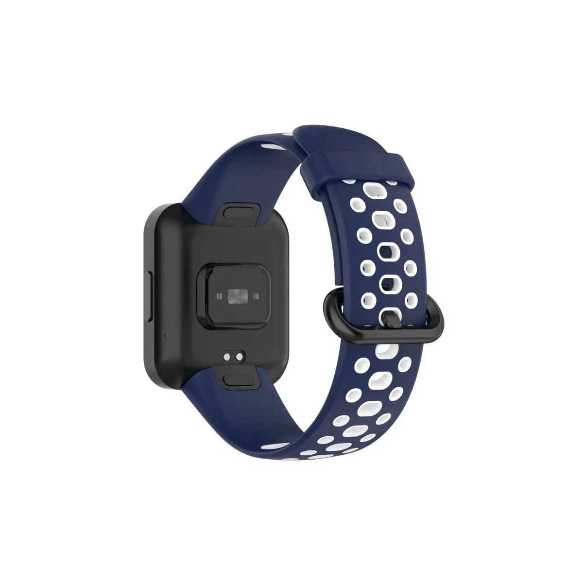 Xiaomi Redmi Watch 2 Spor Delikli Kordon - Lacivert-beyaz görsel 2