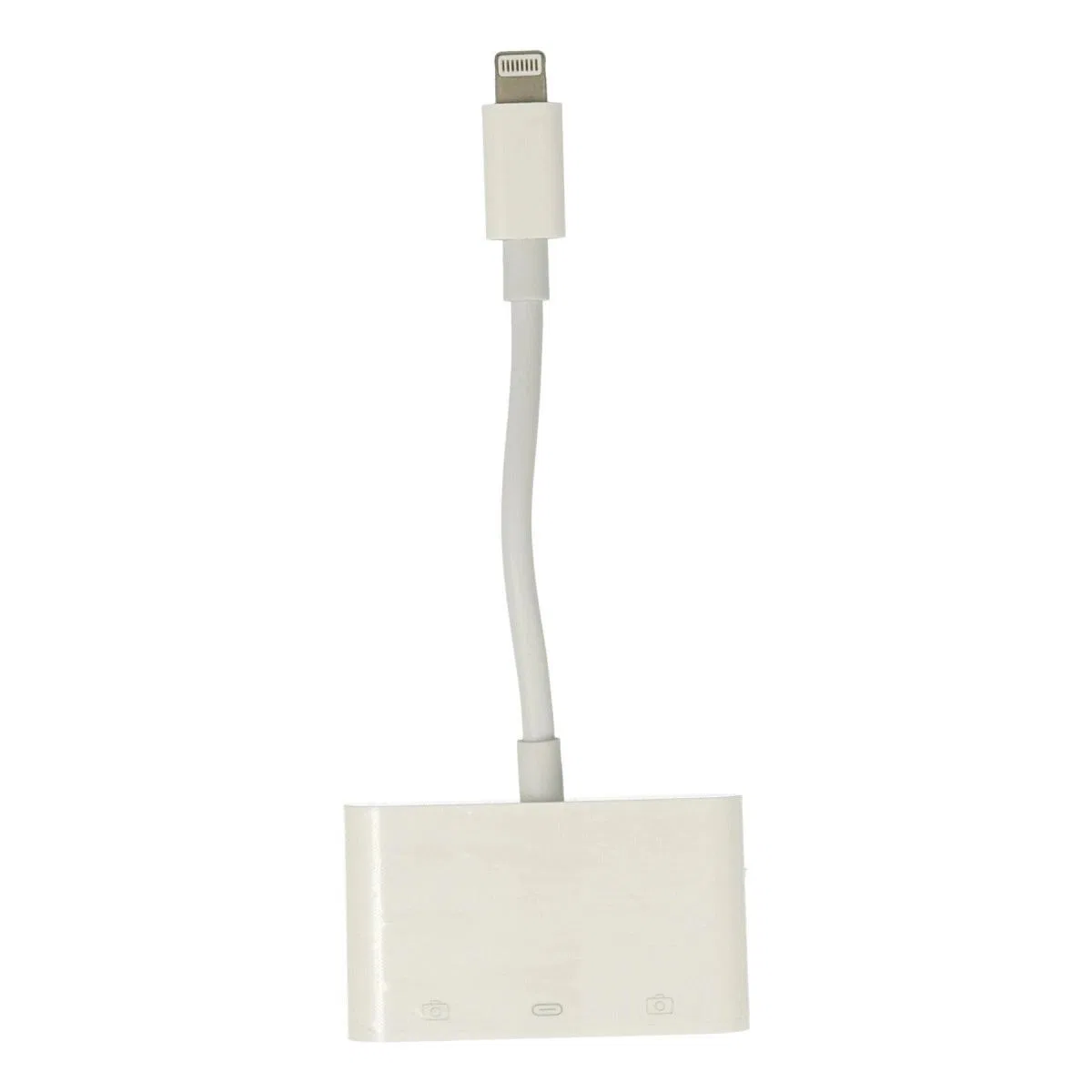 Apr23 Iphone Otg 3in1 - Beyaz