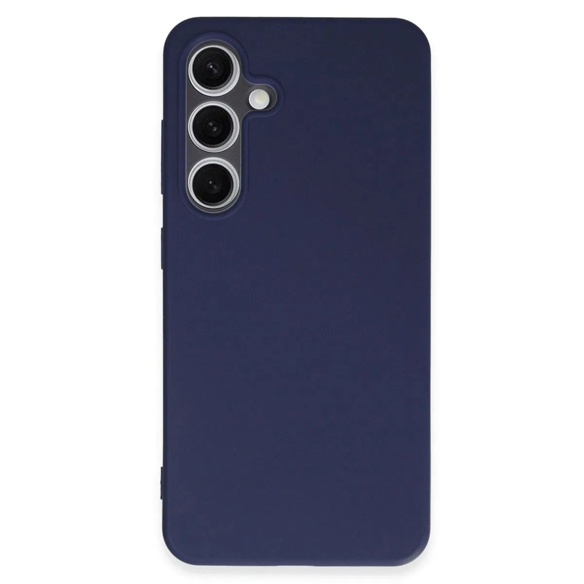 Samsung Galaxy S24 Kılıf First Silikon - Lacivert görsel 4