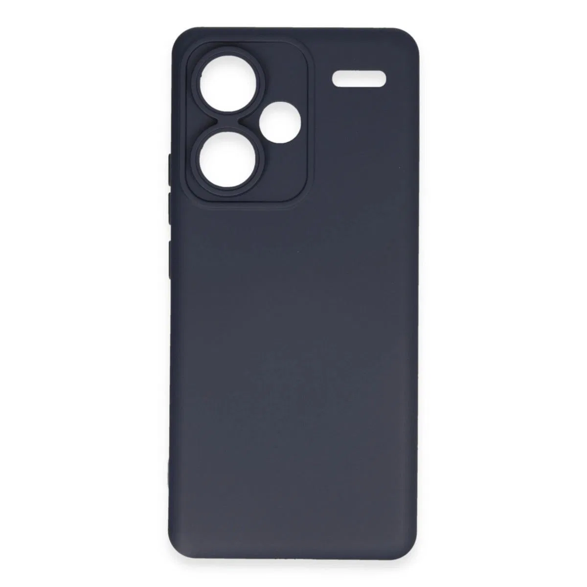 Xiaomi Redmi Note 13 Pro Plus Kılıf Nano İçi Kadife Silikon - Lacivert görsel 2
