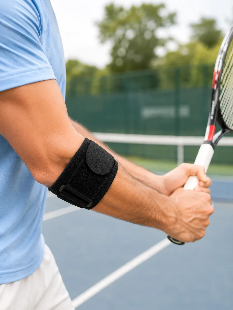 Golfçü Dirseği Bandajı Spor ve Günlük Kullanım İçin Dirsek Bandı görsel 5
