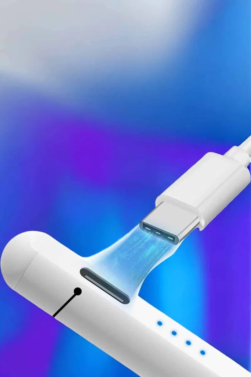 Tablet Kalemi Stylus Pen Dokunmatik Kalem Android Ve İOS Uyumlu Şarjlı görsel 2