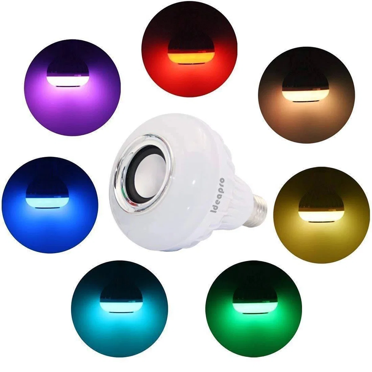 Ampul Şeklinde Kumandalı Bluetooth Hoparlör görsel 2
