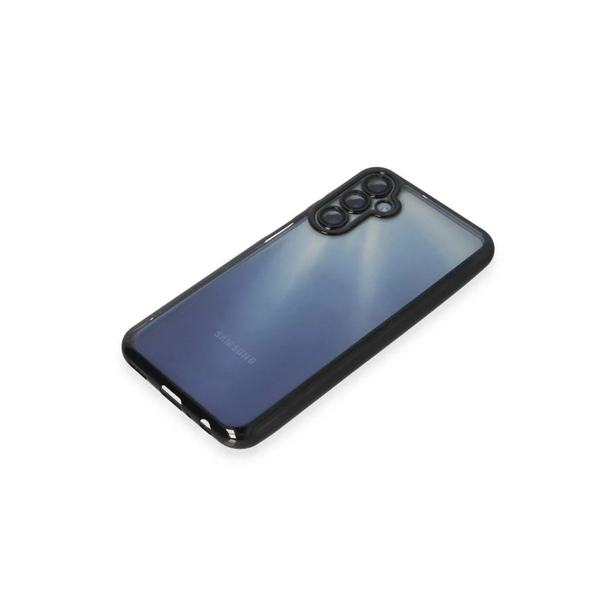 Samsung Galaxy A25 5g Kılıf Razer Lensli Silikon - Siyah görsel 4