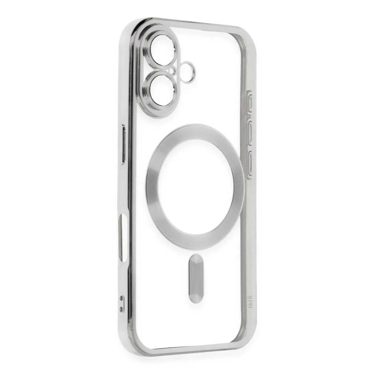 Apple İphone 16 Kılıf Kross Magneticsafe Kapak - Gümüş görsel 2
