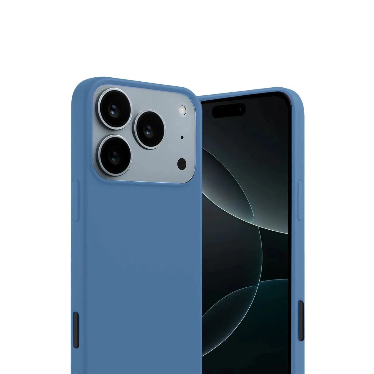 Apple İphone 17 Pro Max First Silikon - Mavi görsel 2