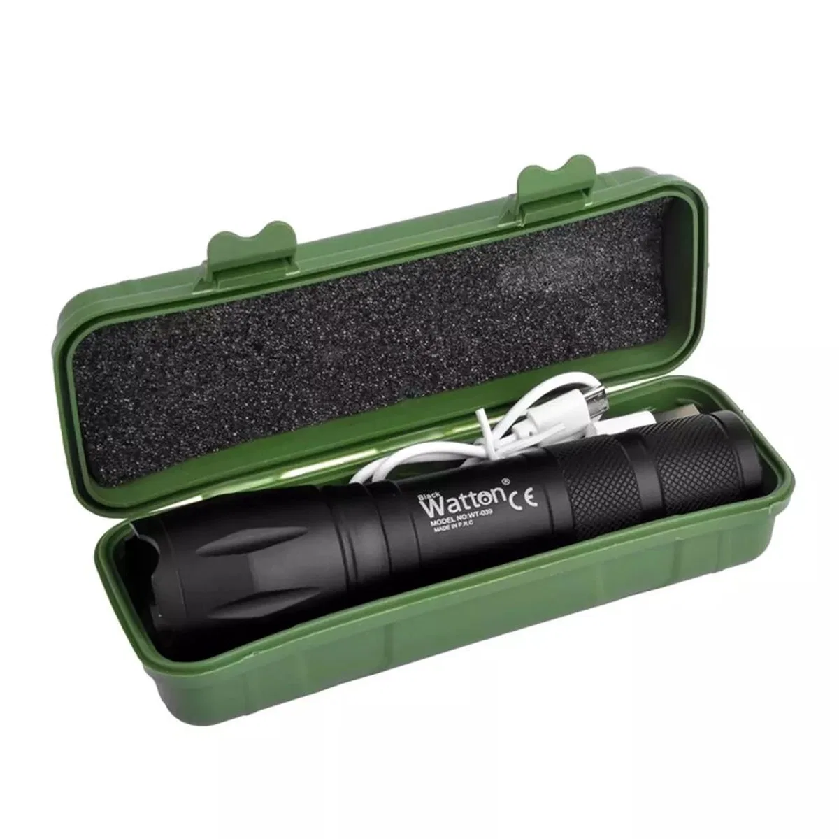 Powerbank Özellikli Uzun Menzilli El Feneri Wt-039 görsel 3