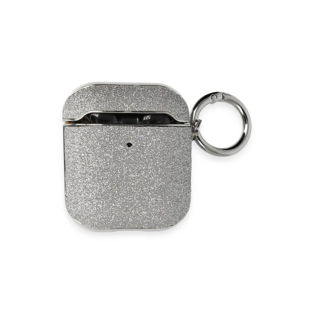Apple Airpods 2 (2. nesil) Spell Simli Kılıf - Gümüş görsel 2