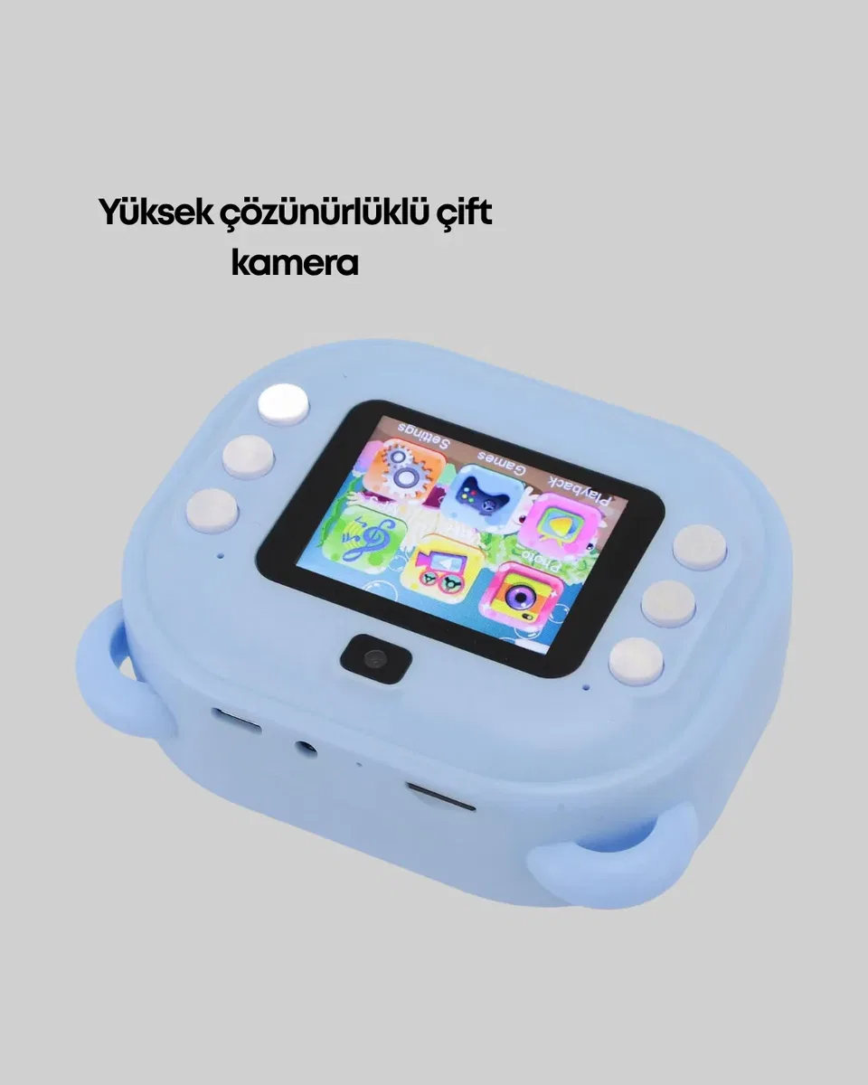24MP HD Şipşak Kamera – Termal Baskılı, Çift Lensli HD görsel 4