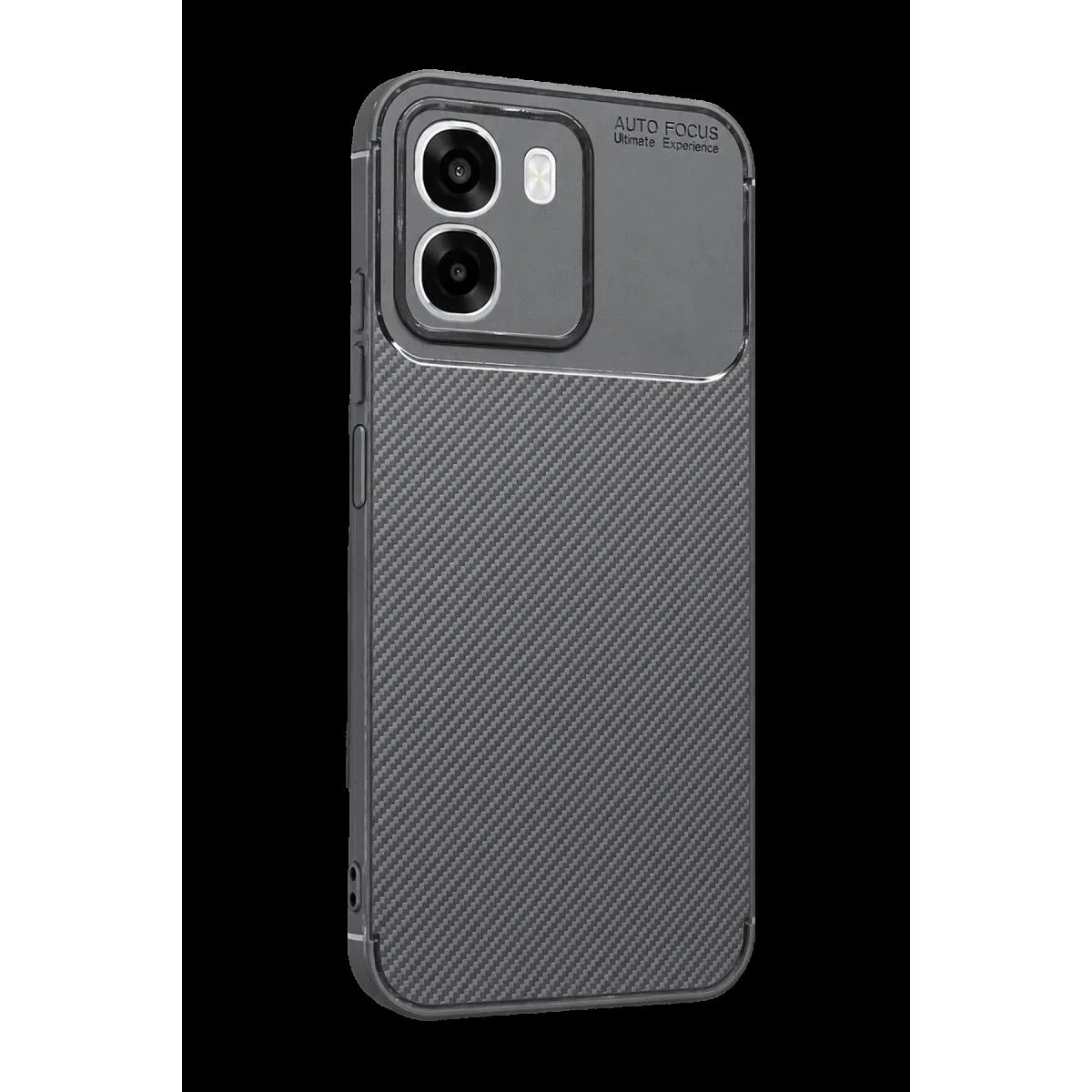 Oppo Oppo A6t 5g Auto Focus Karbon Kapak - Gri