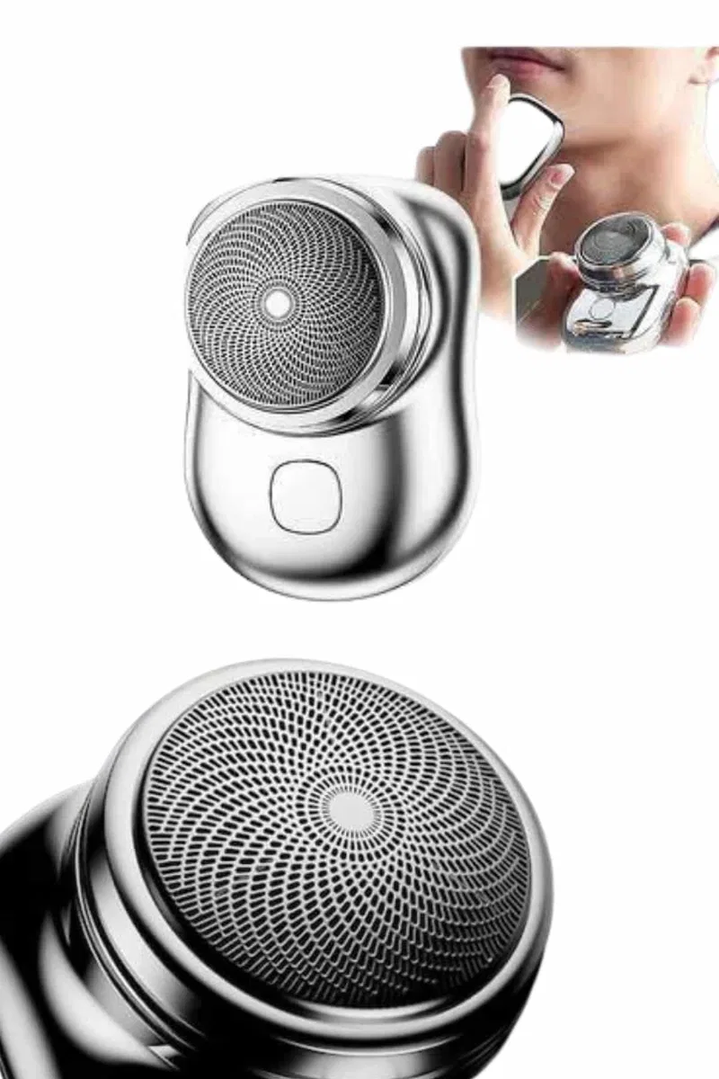 Elektrikli Mini Tıraş Makinesi, Taşınabilir USB Şarjlı Kablosuz Tıraş Makinesi görsel 5