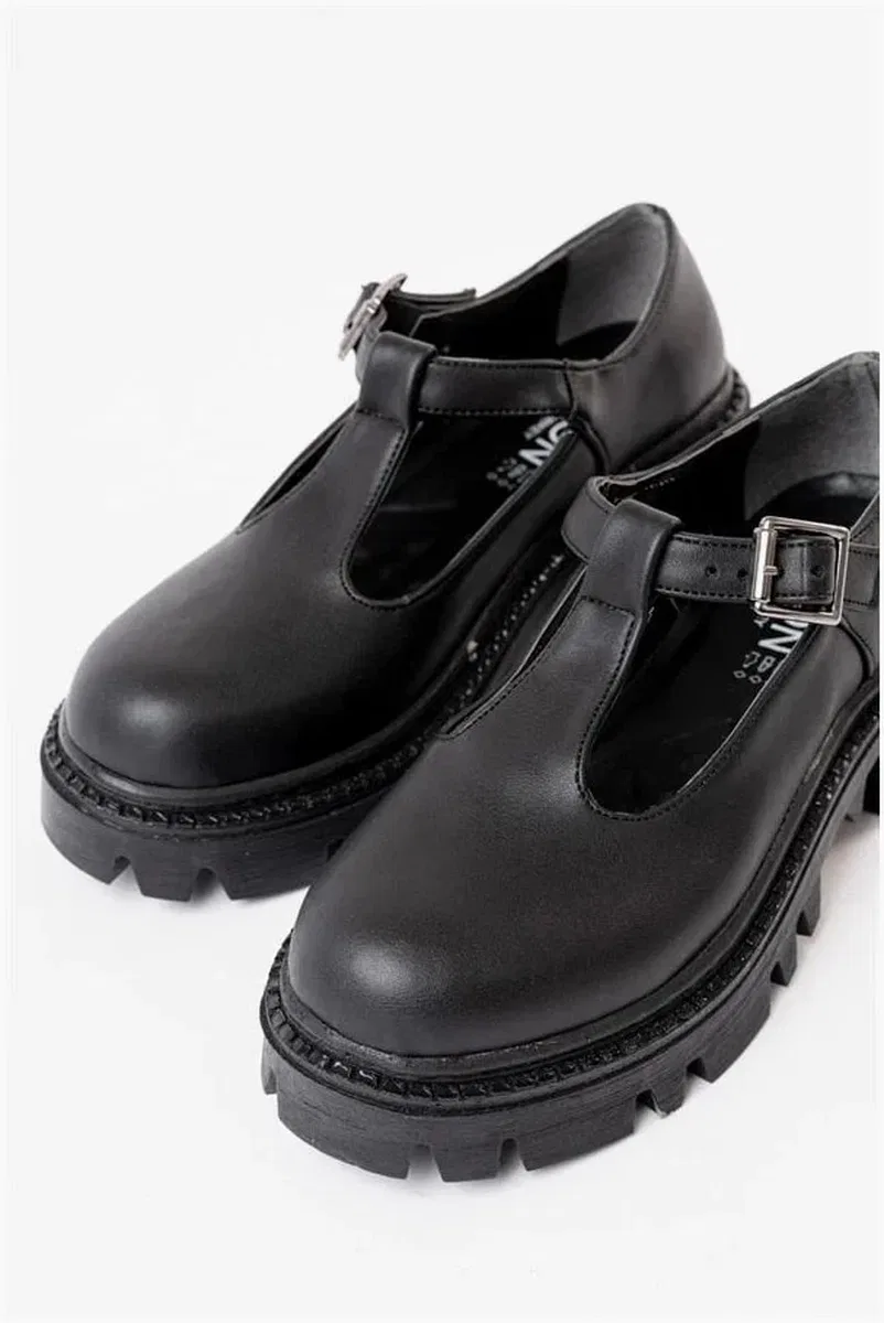Kadın Loafer Ayakkabı Ayakkabı Bağcıksız Tabanlı Yumuşak Yüksek Casual görsel 3