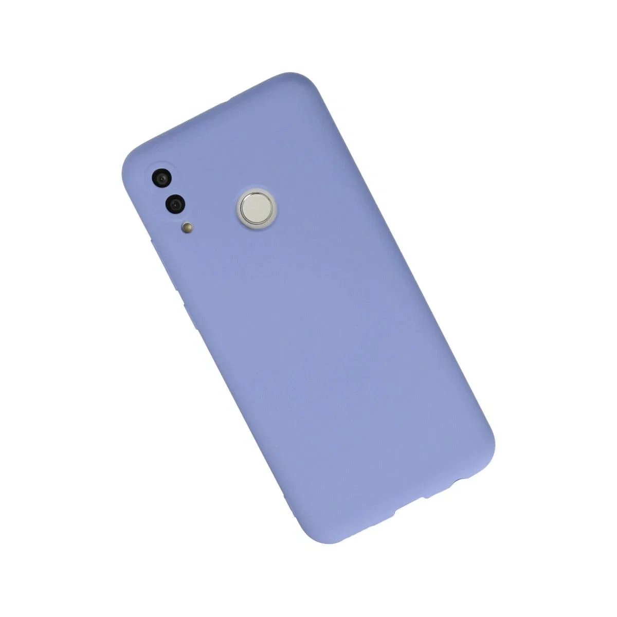 Huawei P Smart 2019 Kılıf Nano İçi Kadife Silikon - Lila görsel 2