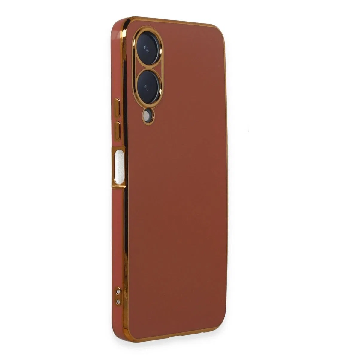 Vivo Y17s Kılıf Volet Silikon - Kırmızı görsel 2