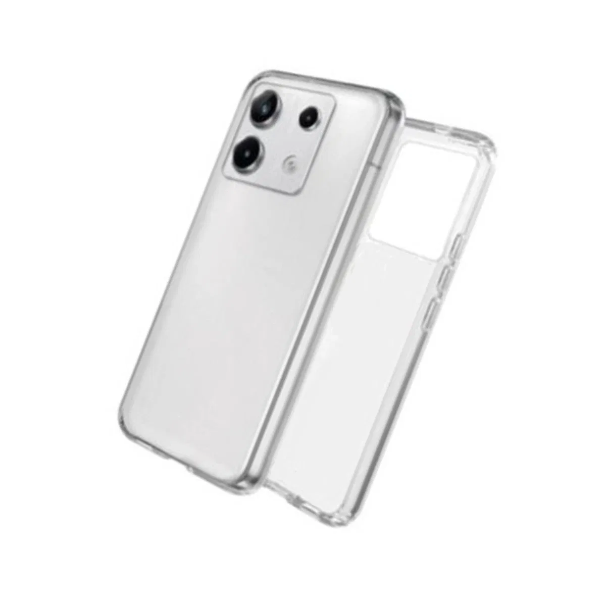 Xiaomi Redmi Note 13 4g Kılıf Lüx Şeffaf Silikon görsel 2