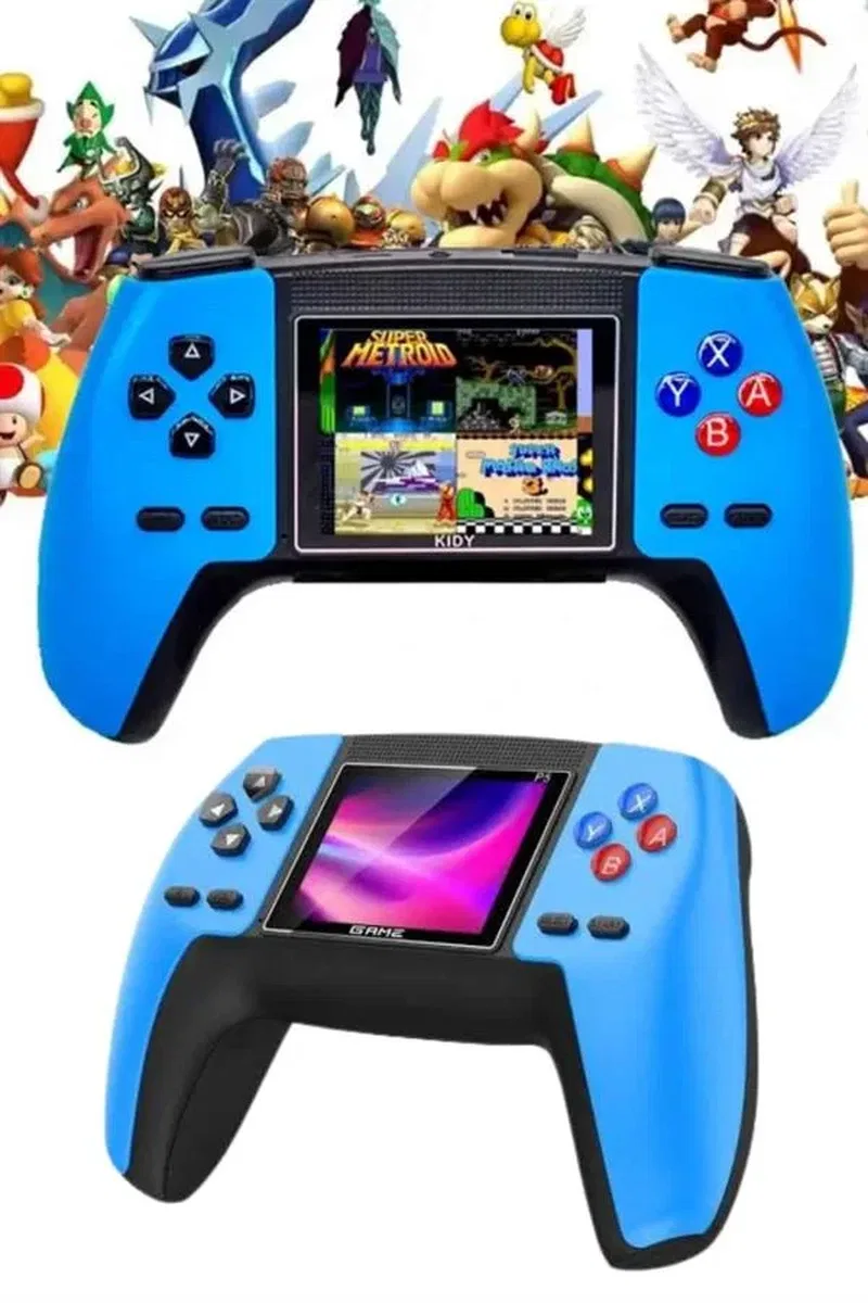 Kablosuz Oyun Konsolu Atari Game Stick Retro Konsol 520 Oyunlu görsel 3