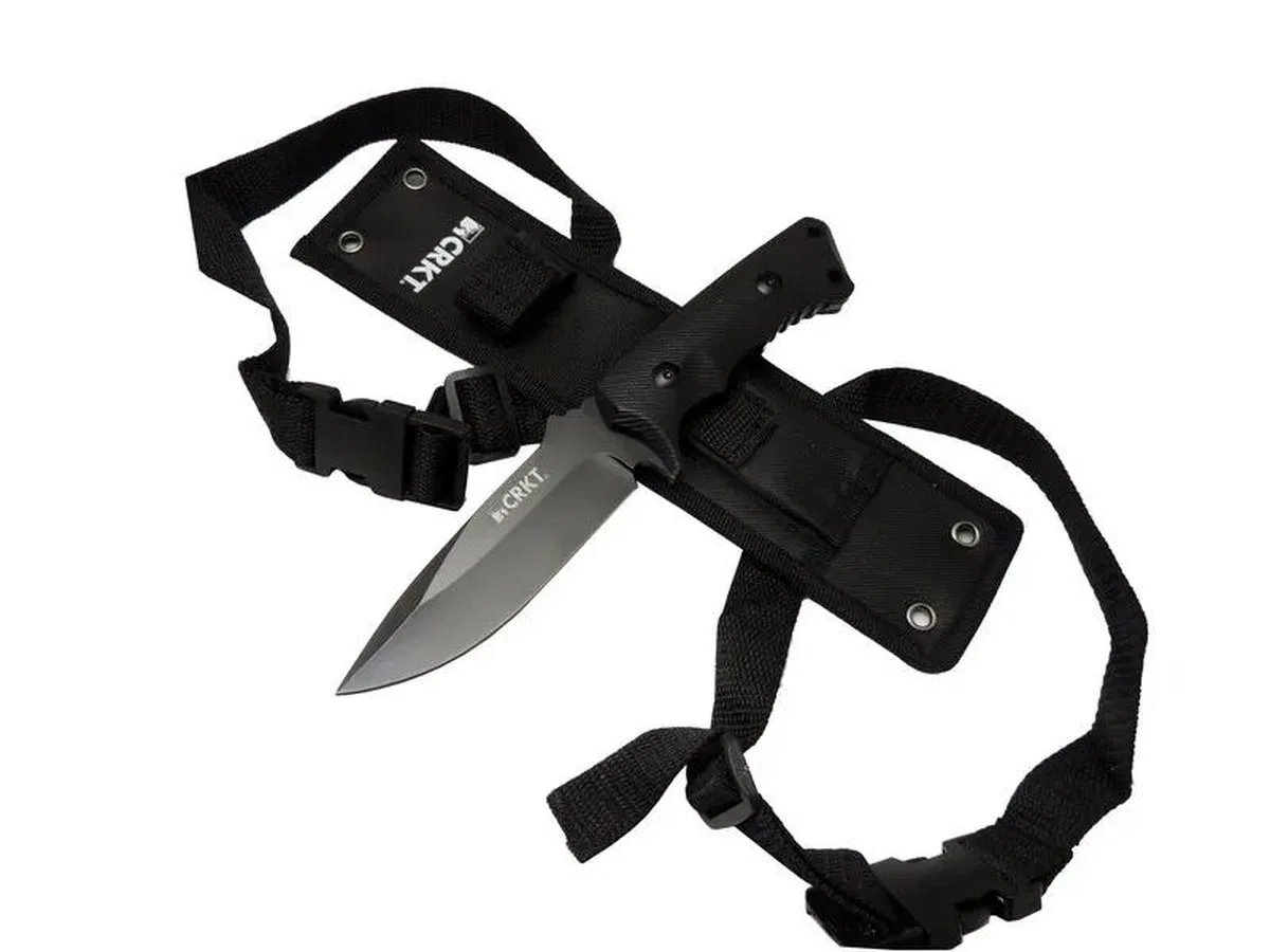 Crkt 1520 Pasific Tactical Outdoor Bıçak 24 Cm - Bacakampampamp Kol Kılıflı, Kauçuk Kaymaz Sap