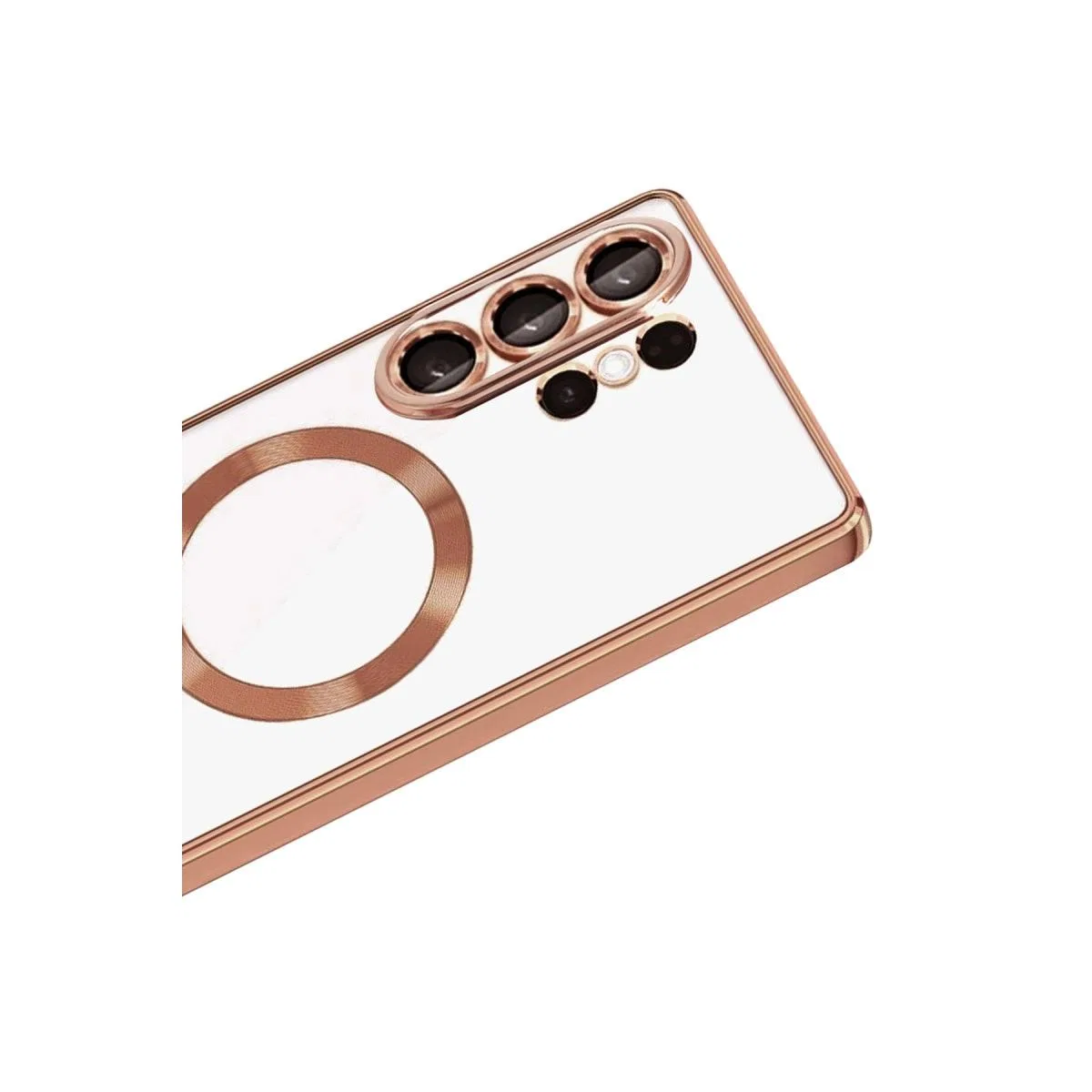 Samsung Galaxy S26 Ultra Kross Magneticsafe Kapak - Çöl Titanyum görsel 3