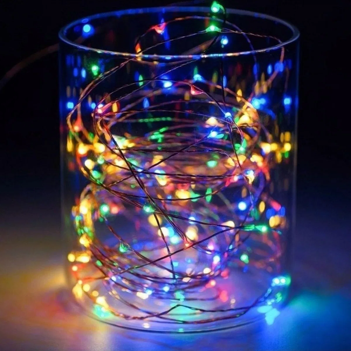 Gd966 Şerit Pilli Aydınlatma 3 Metre 30 Adet Rgb Peri Led görsel 4