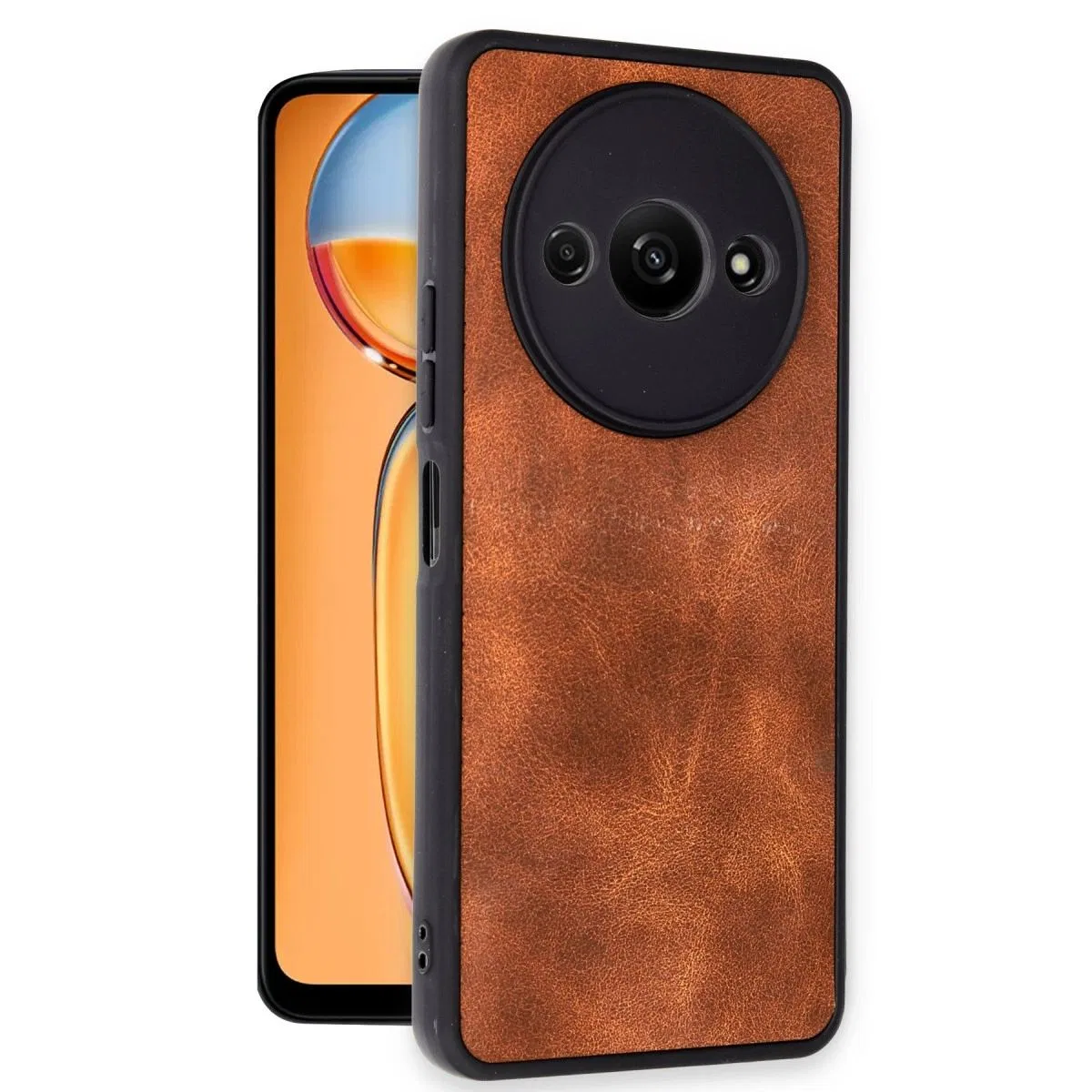 Xiaomi Redmi A3 4g Kılıf Aras Deri Kapak - Taba görsel 2