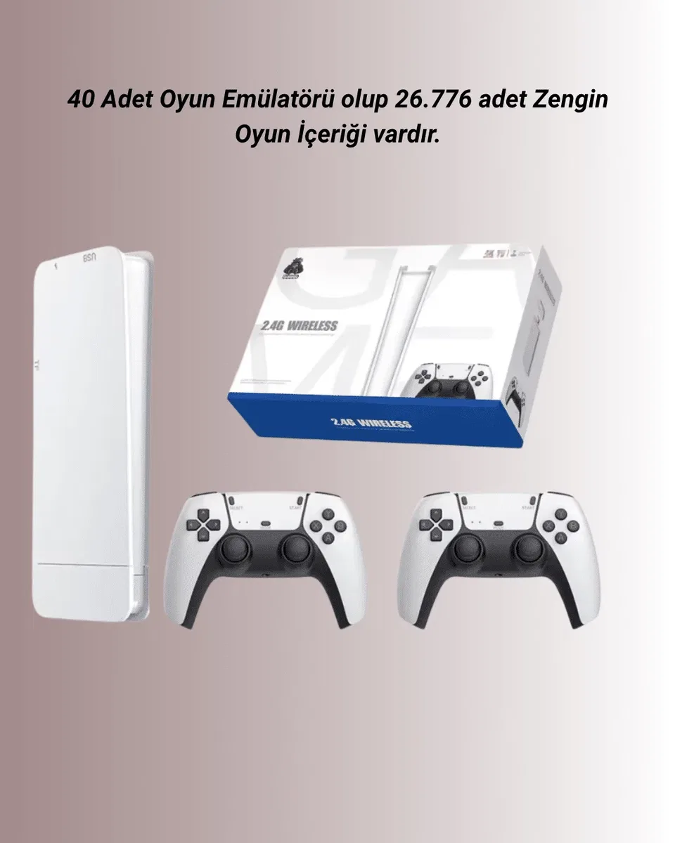 Retro Oyun Konsolu – 20. 000 Yüklü Oyun görsel 2