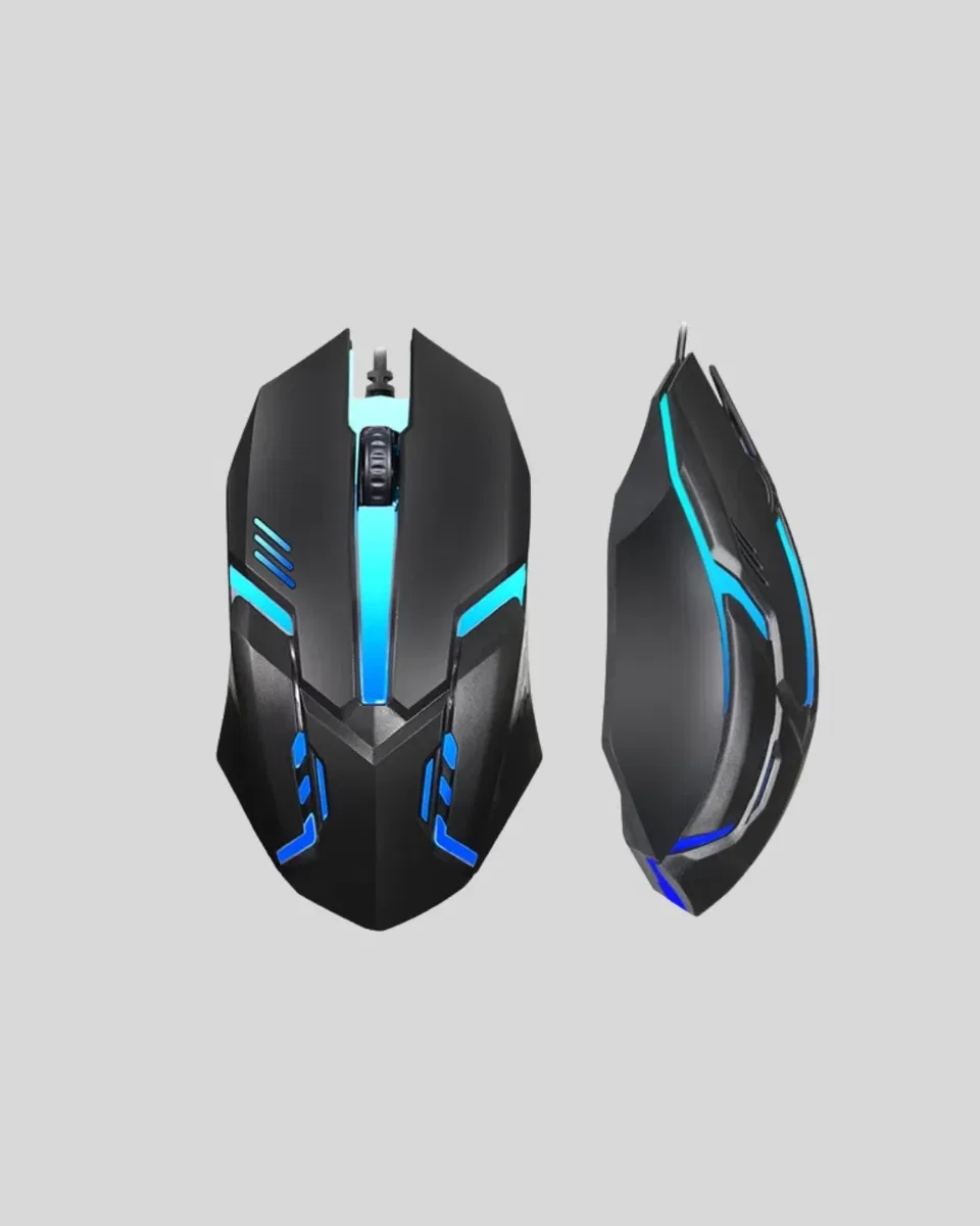 Mekanik Oyuncu Seti – LED Işıklandırma ve Ergonomik Mouse görsel 4