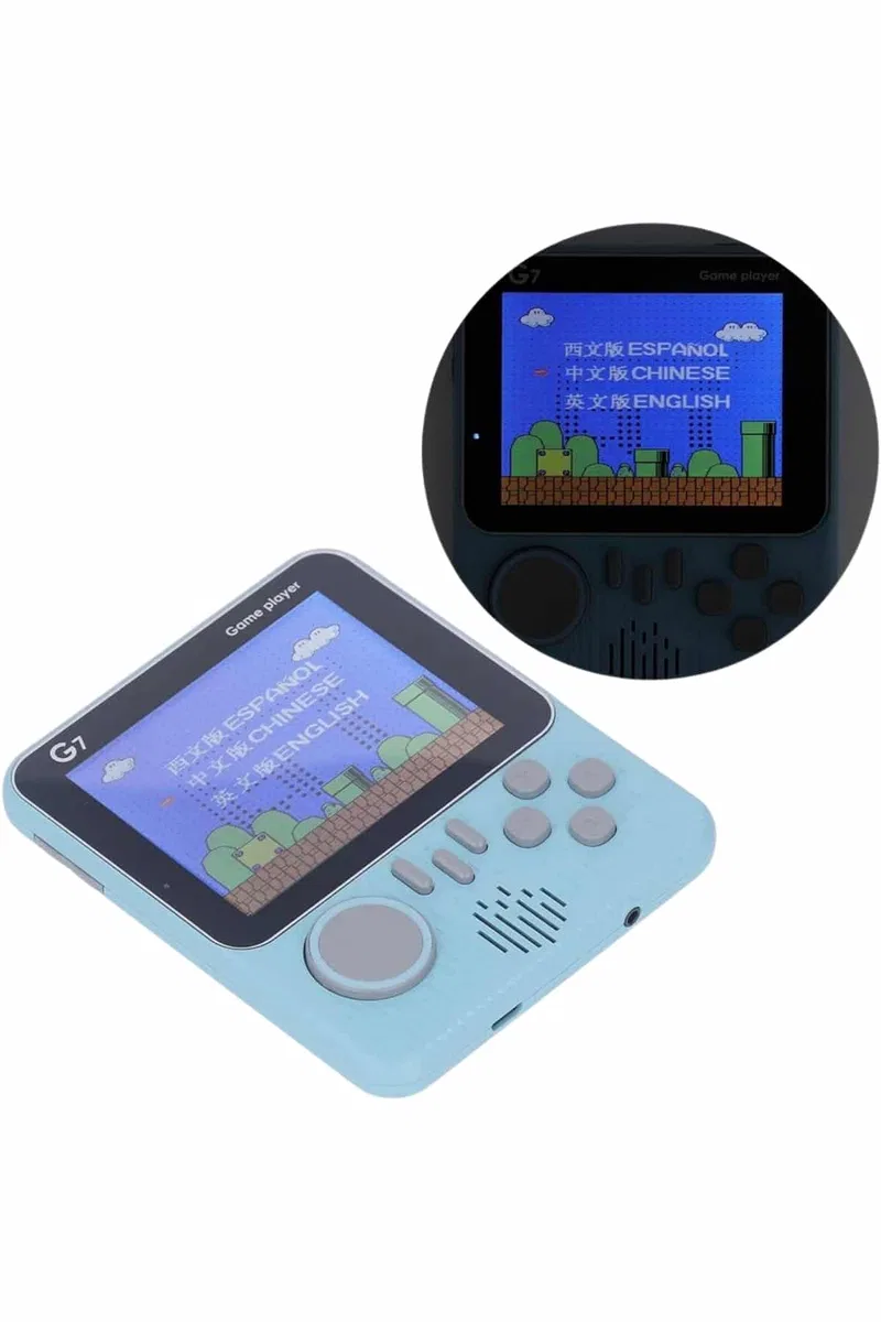 666 Oyunlu Retro El Konsolu Atari 3. 5 İnç Taşınabilir Oyun Konsolu görsel 5