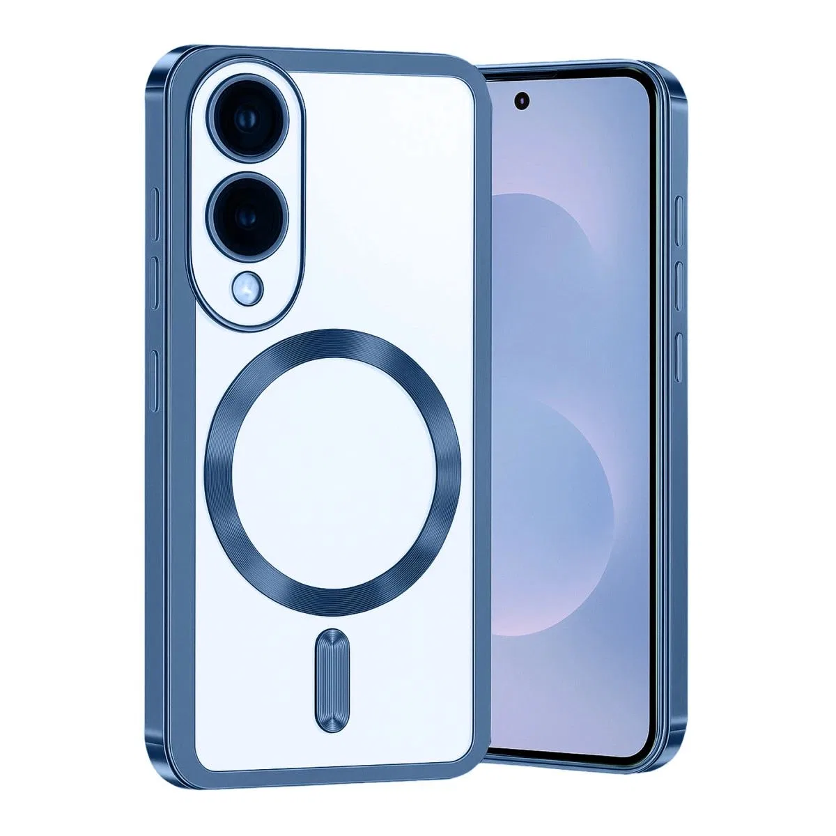 Samsung Galaxy S25 Edge Kross Magneticsafe Kapak - Sierra Blue görsel 2