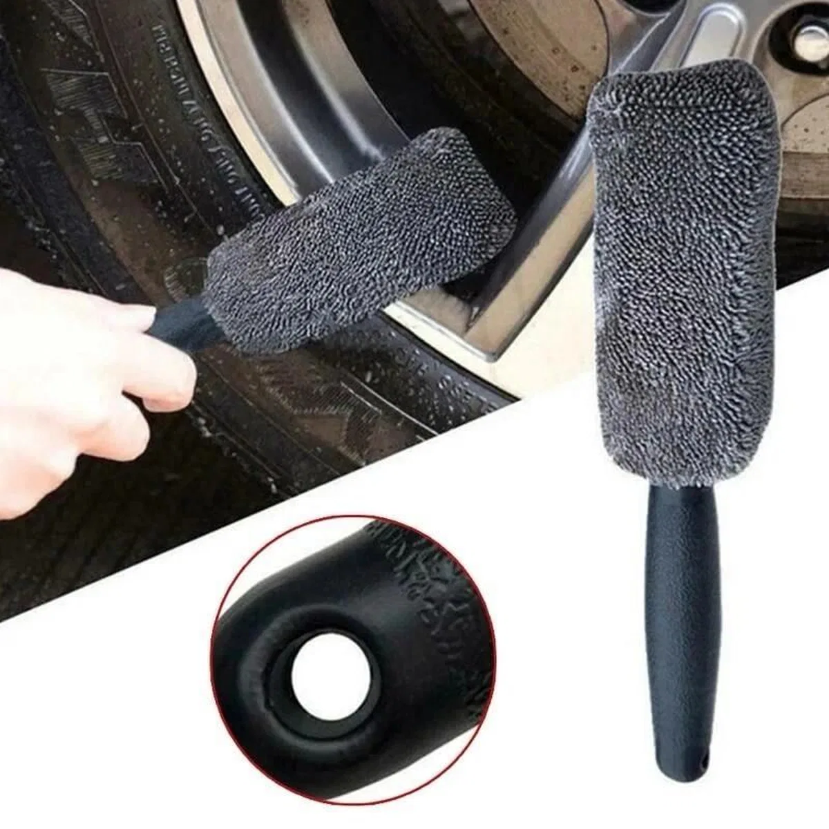 Mikrofiber Jant Temizleme Fırçası görsel 4