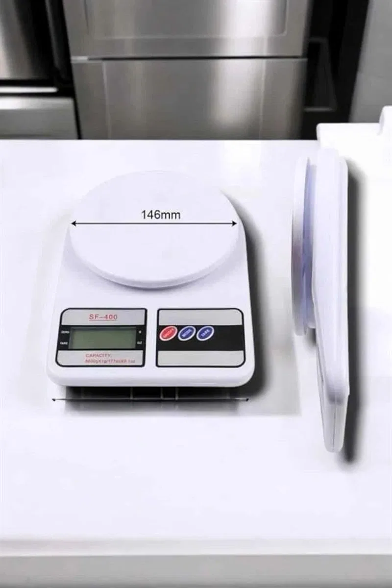 Net Lcd Ekran Ve Otomatik Kapanma Özelliği İle Uzun Ömürlü Dijital Mutfak Tartısı görsel 5