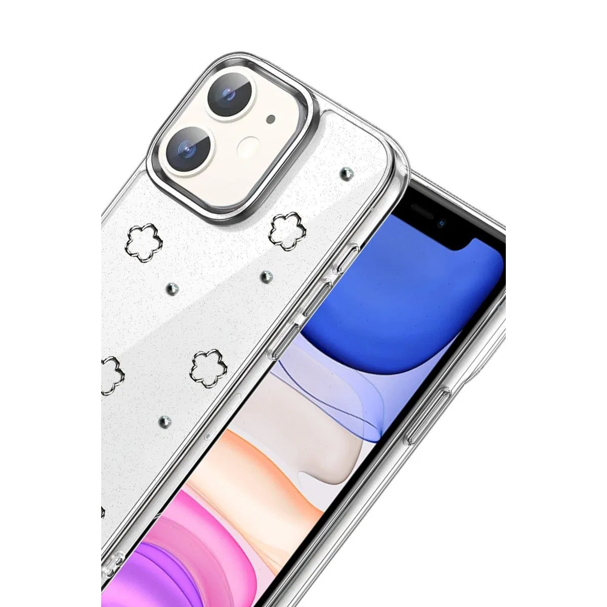Apple İphone 11 Fiyonk Desenli Kapak - Desen 2 görsel 2