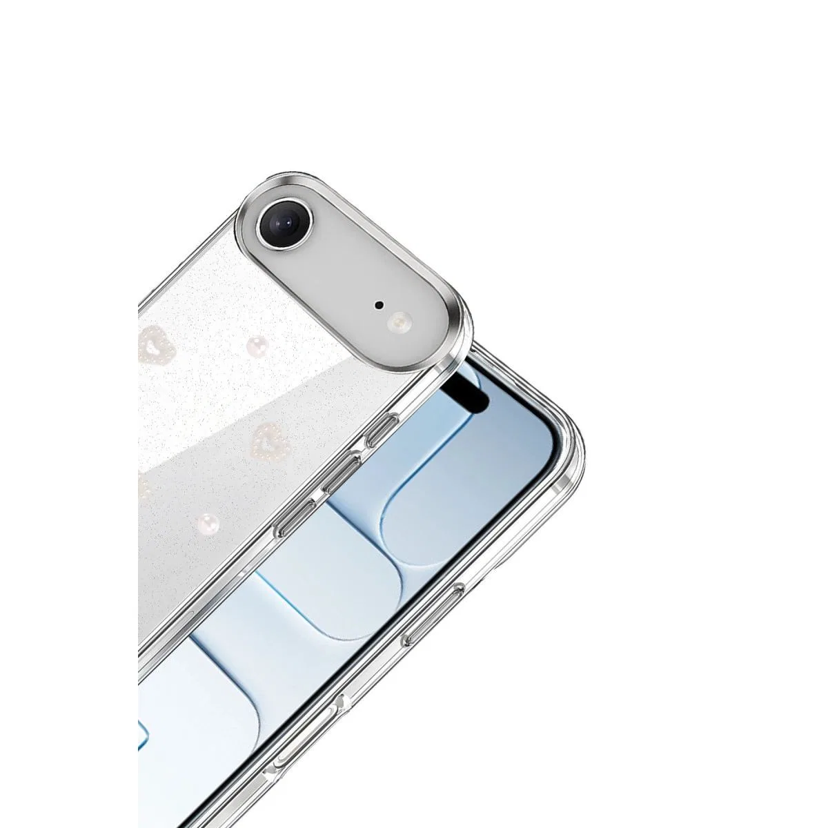 Apple İphone 17 Air Fiyonk Desenli Kapak - Desen 10 görsel 3