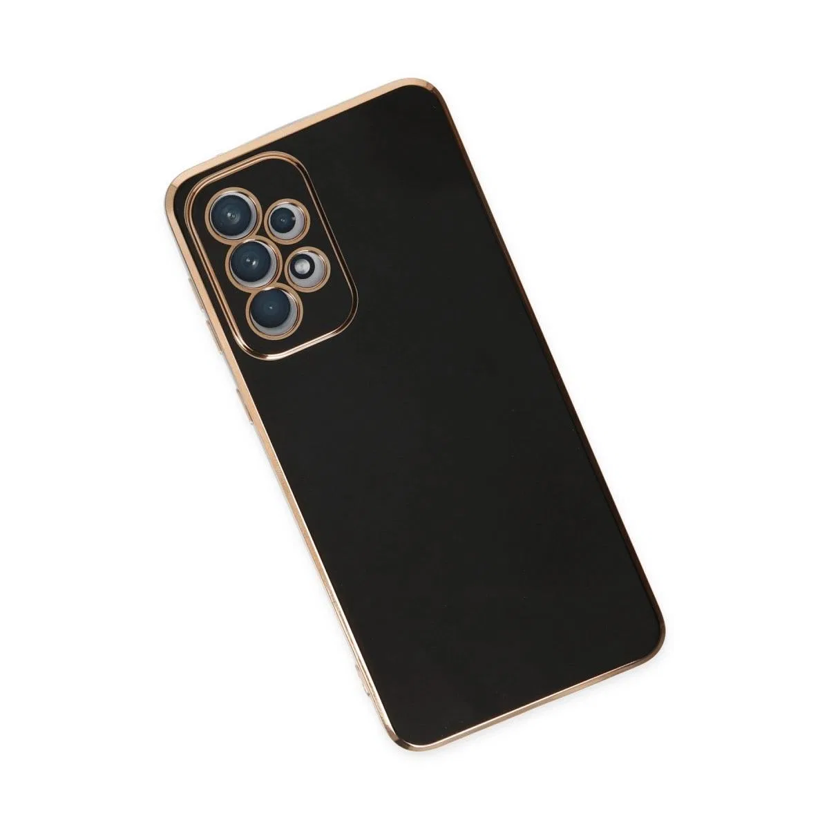 Samsung Galaxy A73 5g Kılıf Volet Silikon - Siyah görsel 2