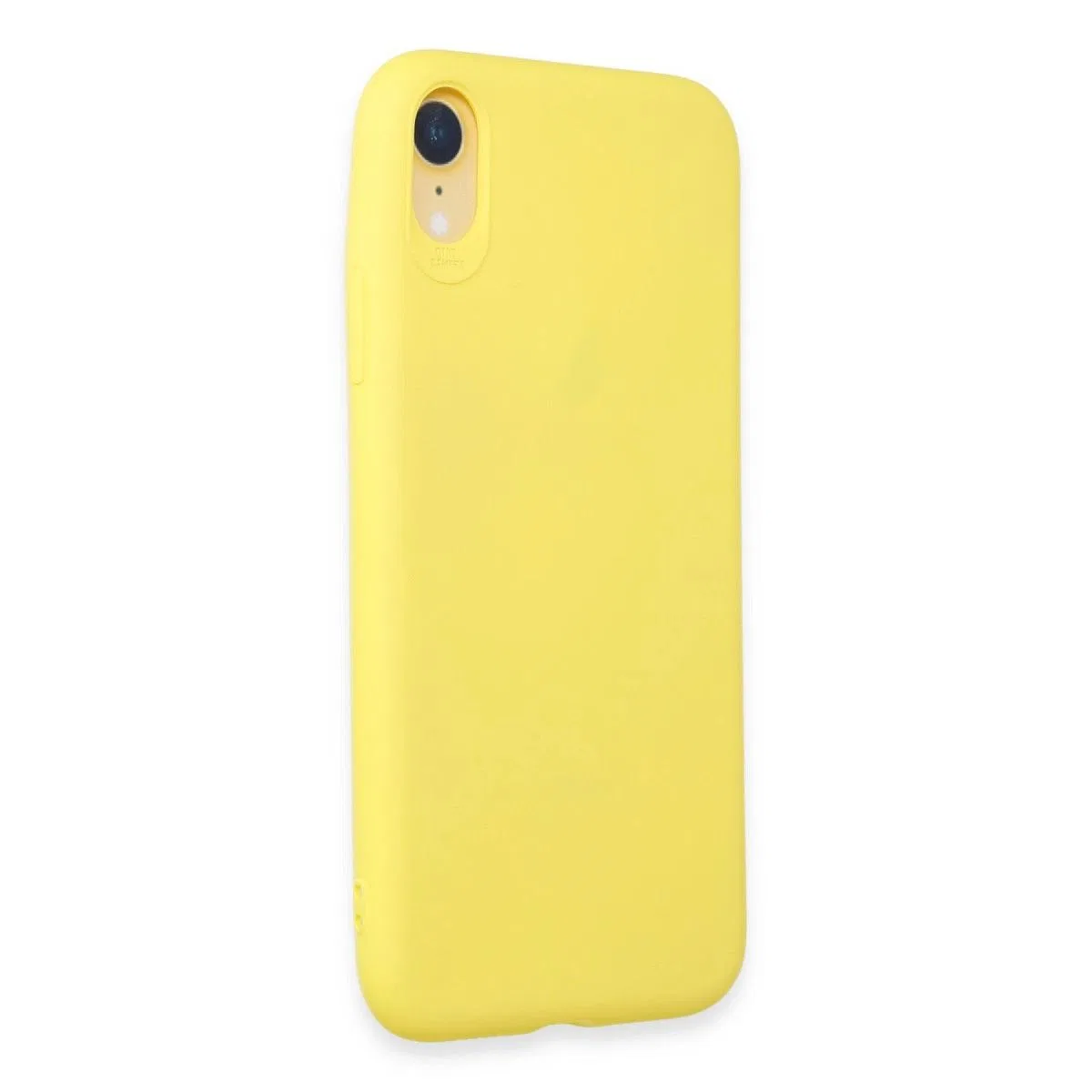 Apple İphone Xr Kılıf First Silikon - Sarı görsel 2