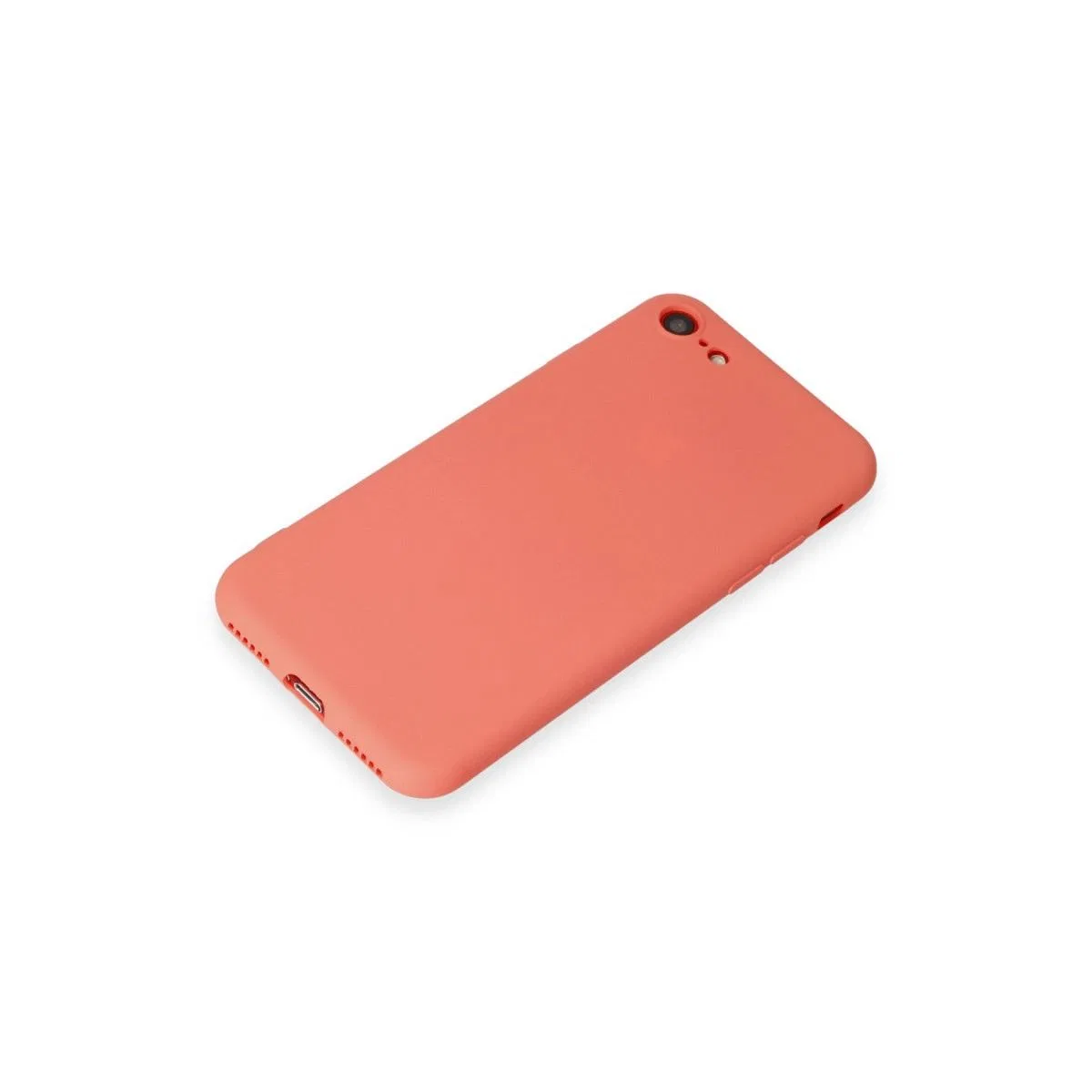Apple İphone 7 Kılıf First Silikon - Turuncu görsel 4