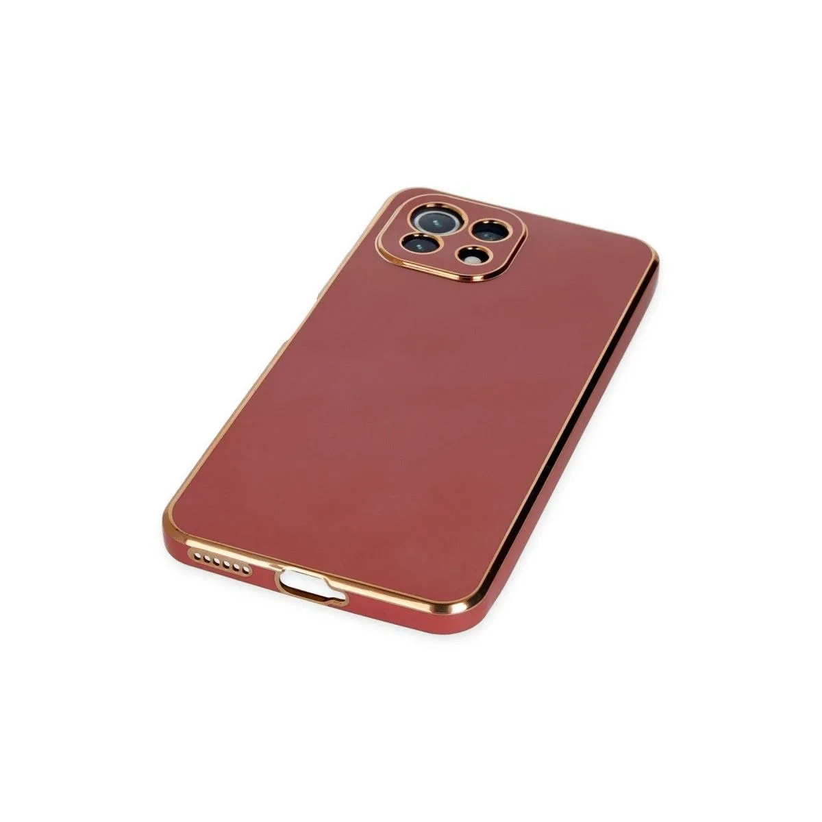 Xiaomi Mi 11 Lite Kılıf Volet Silikon - Kırmızı görsel 5