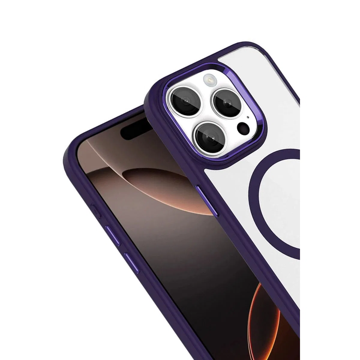 Joko Apple İphone 15 Pro Max Terea Magsafe Kapak - Derin Mor görsel 2