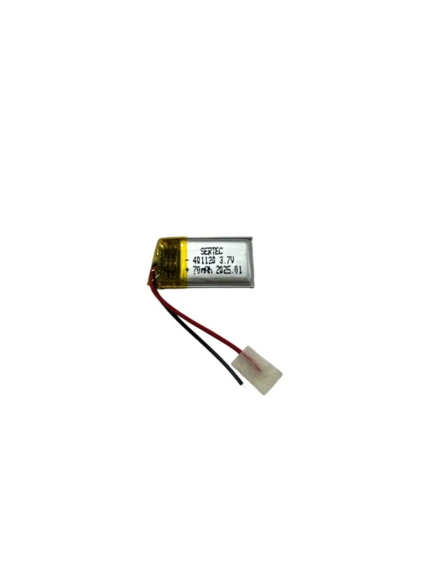 Sertec 401120 3. 7v 70 Mah Li-polymer Pil (devreli/1. 5a)