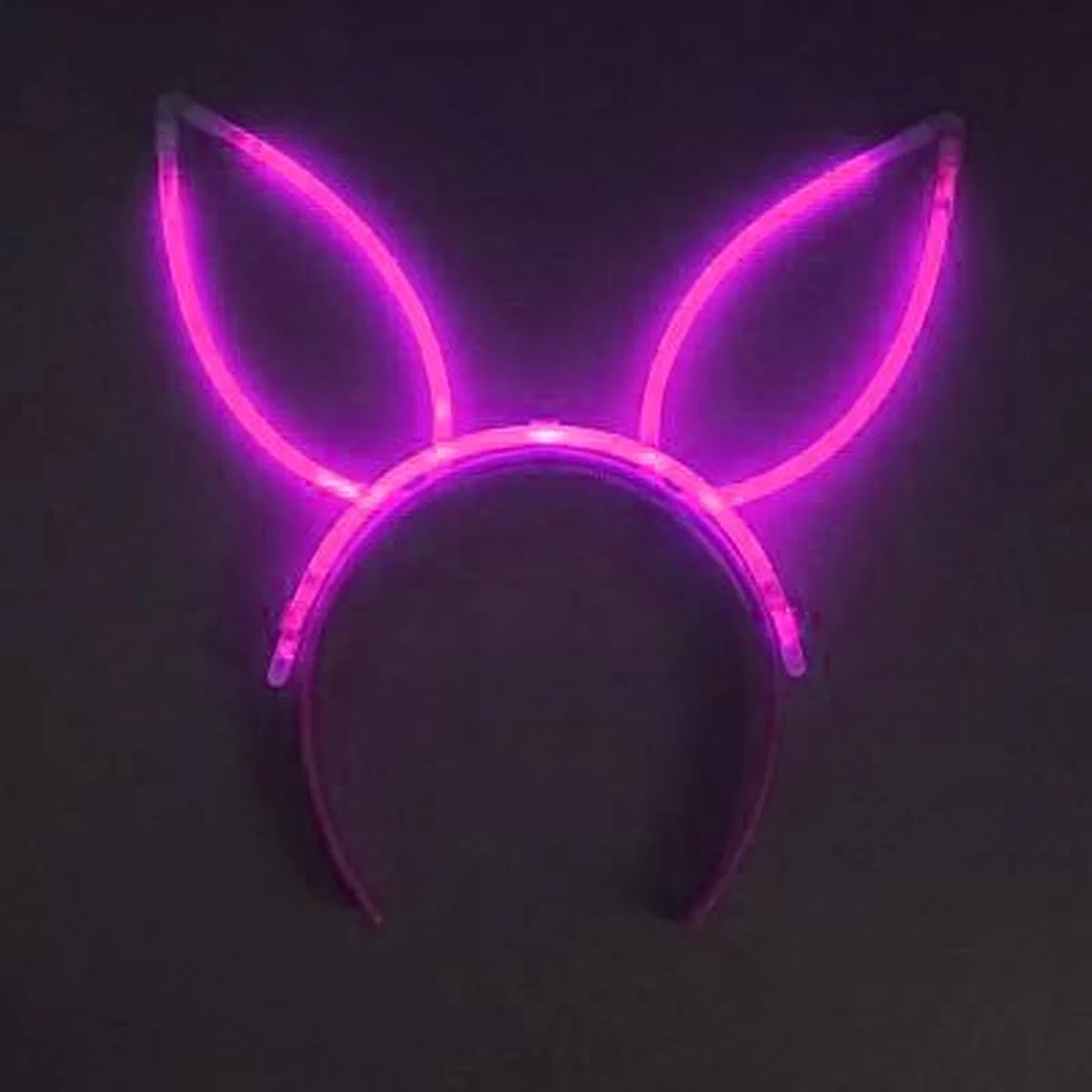 Karanlıkta Yanan Fosforlu Glow Taç 6 Renk 6 Adet görsel 5