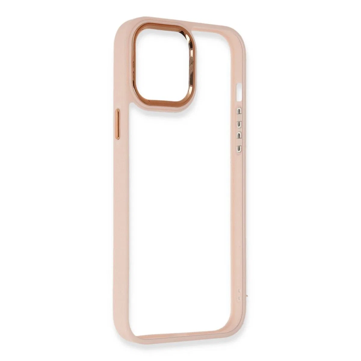 Apple İphone 14 Pro Kılıf Dora Kapak - Pudra görsel 4