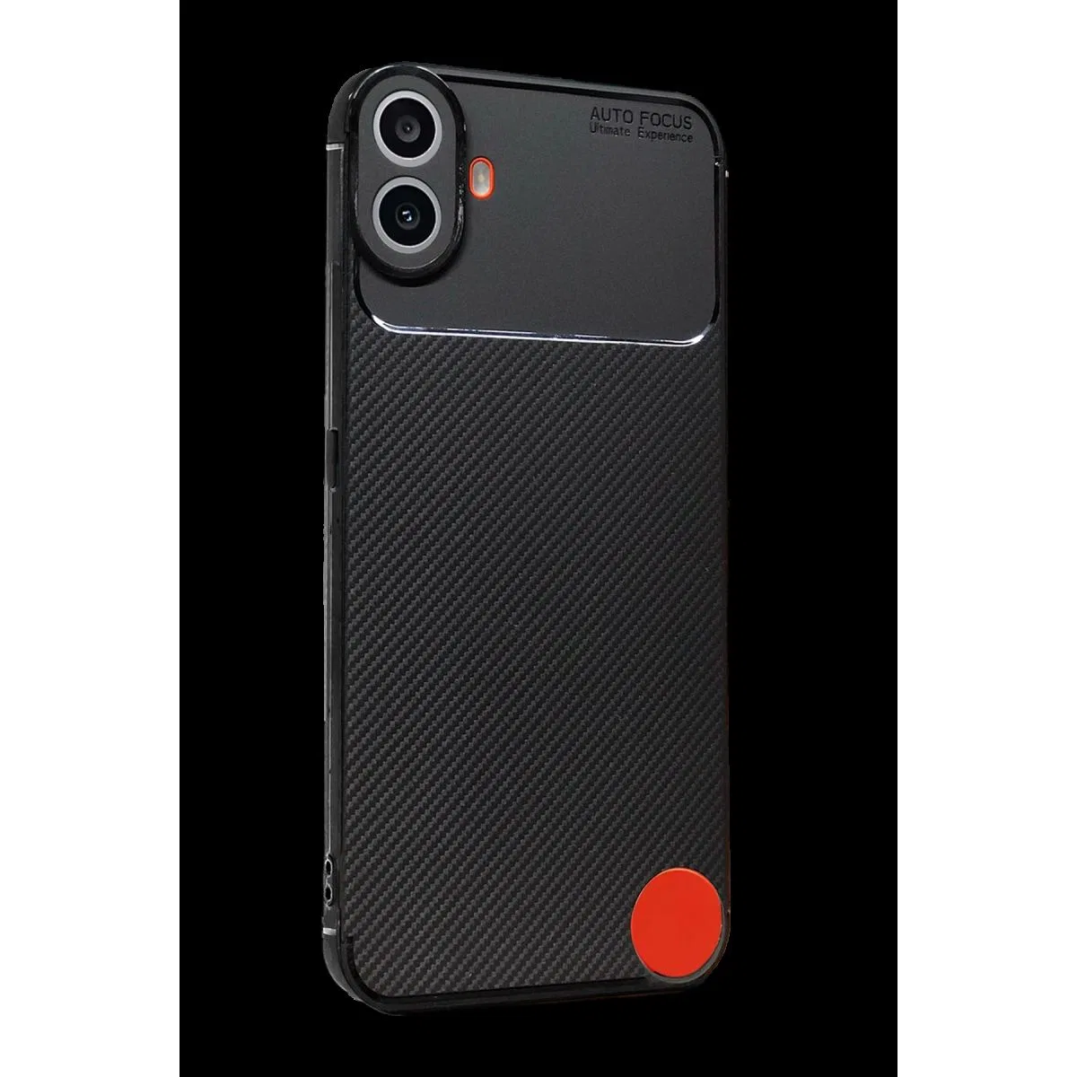 Newface Nothing Phone Nothing Cmf Phone 1 Auto Focus Karbon Kapak - Siyah görsel 2