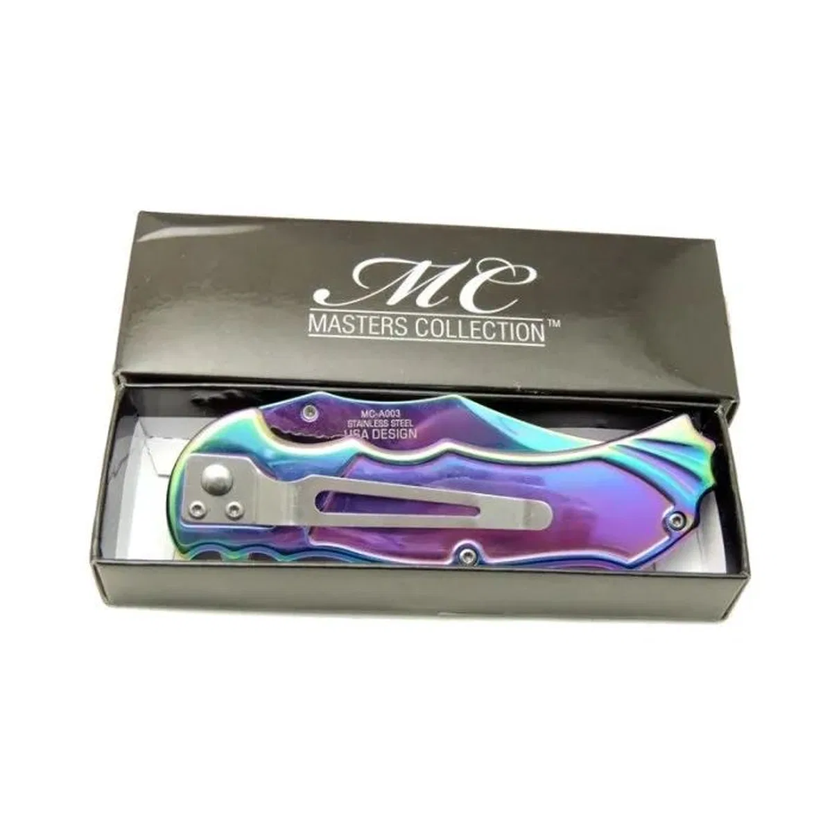 Mc S Collection 20 Cm Kamp / Outdoor Çakı - Yarı Otomatik, Kemerlikli, Kutulu görsel 2
