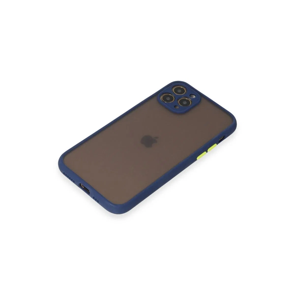 Apple İphone 11 Pro Kılıf Montreal Silikon Kapak - Lacivert görsel 4