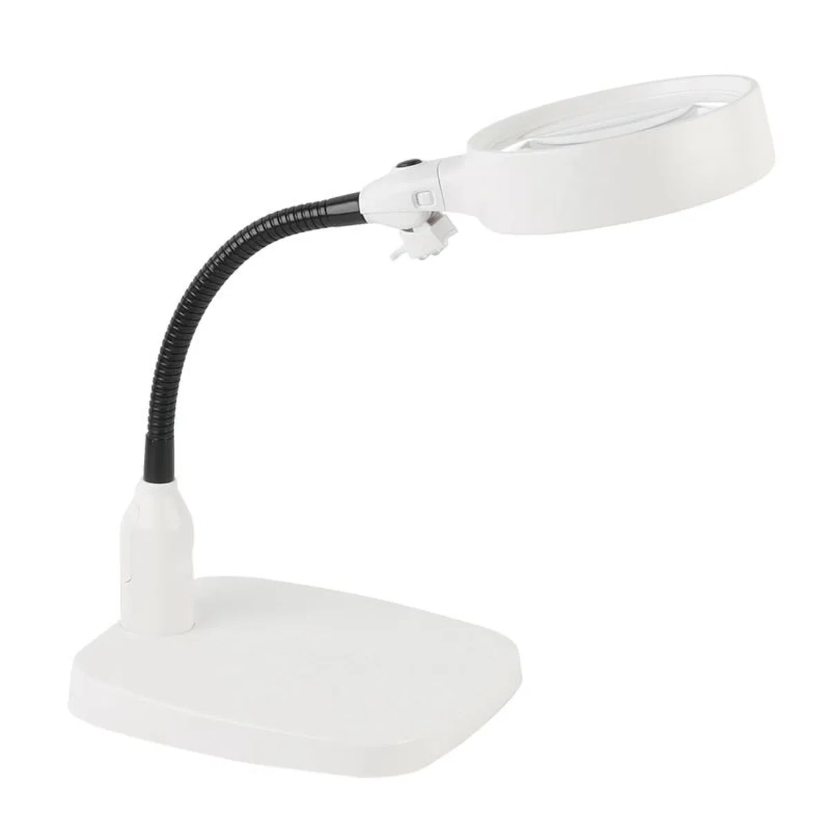 Masaüstü 10x Led Işıklı Büyüteç Okuma El Sanatları Onarım Büyüteç 7765 görsel 2