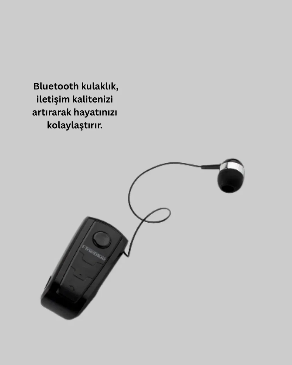 Ergonomik Bluetooth Kulaklık – 8 Saat Konuşma, Gürültü Azaltıcı Mikrofon görsel 4